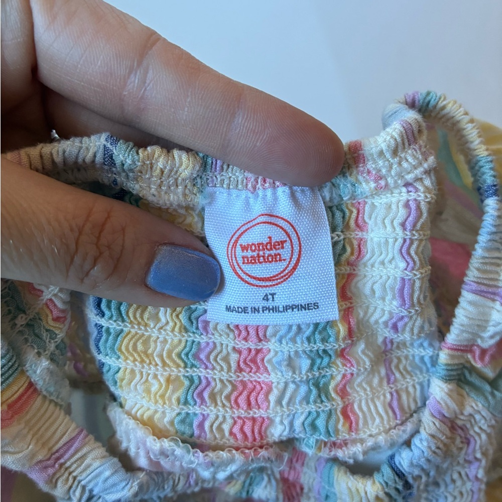 Toddler Girls WONDER NATION Dress 4T - Picture 3 of 4